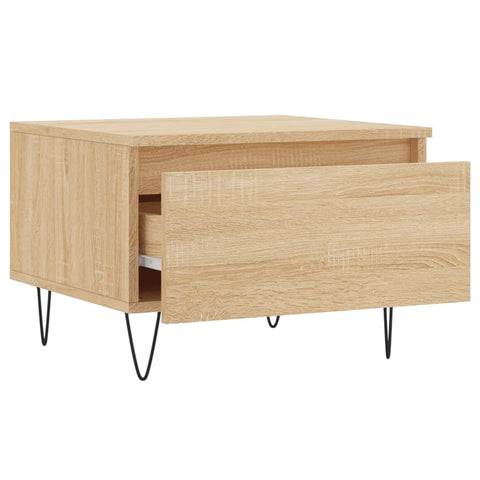 vidaXL Couchtisch Sonoma-Eiche 50x46x35 cm Holzwerkstoff