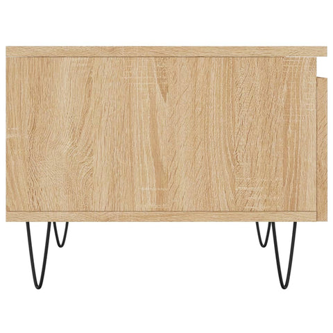 vidaXL Couchtisch Sonoma-Eiche 50x46x35 cm Holzwerkstoff