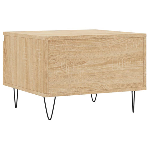 vidaXL Couchtisch Sonoma-Eiche 50x46x35 cm Holzwerkstoff