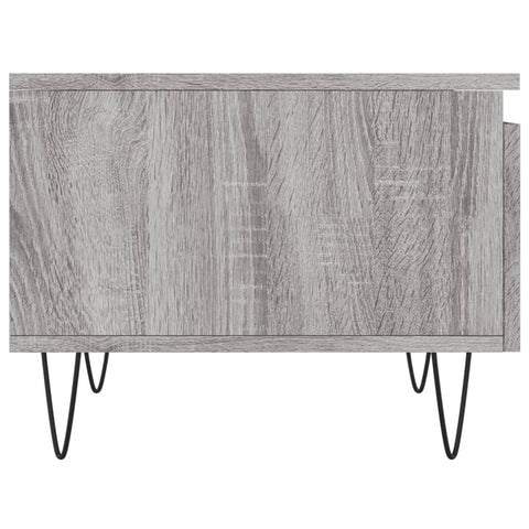 vidaXL Couchtisch Grau Sonoma 50x46x35 cm Holzwerkstoff