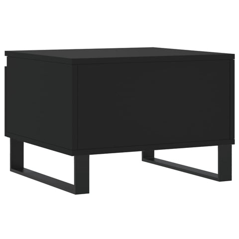 vidaXL Couchtisch Schwarz 50x46x35 cm Holzwerkstoff