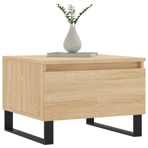 vidaXL Couchtisch Sonoma-Eiche 50x46x35 cm Holzwerkstoff