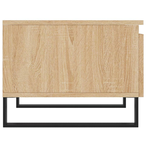 vidaXL Couchtisch Sonoma-Eiche 50x46x35 cm Holzwerkstoff