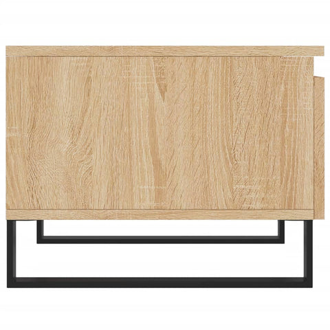 vidaXL Couchtische 2 Stk. Sonoma-Eiche 50x46x35 cm Holzwerkstoff