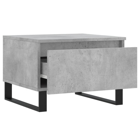 vidaXL Couchtische 2 Stk. Betongrau 50x46x35 cm Holzwerkstoff