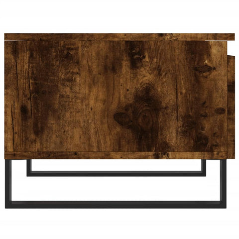 vidaXL Couchtisch Räuchereiche 50x46x35 cm Holzwerkstoff