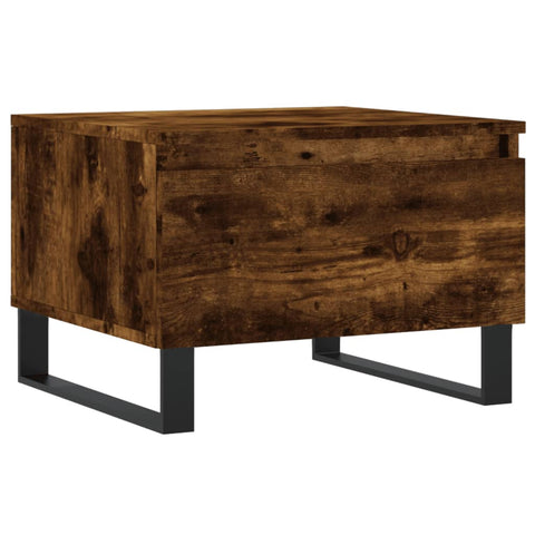 vidaXL Couchtische 2 Stk. Räuchereiche 50x46x35 cm Holzwerkstoff