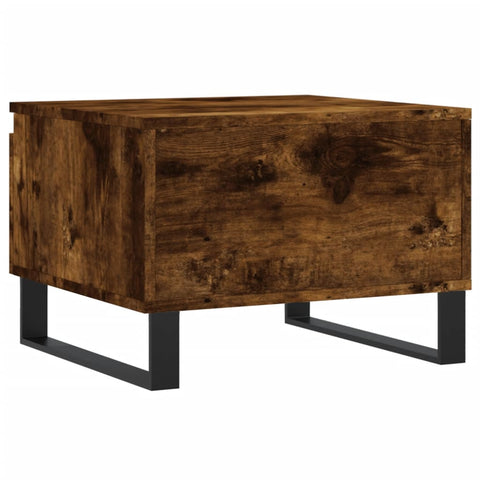 vidaXL Couchtische 2 Stk. Räuchereiche 50x46x35 cm Holzwerkstoff