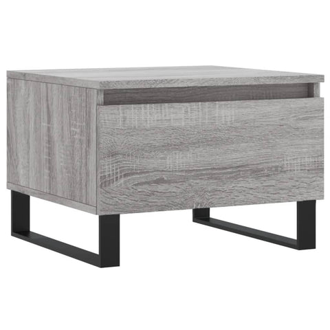 vidaXL Couchtische 2 Stk. Grau Sonoma 50x46x35 cm Holzwerkstoff