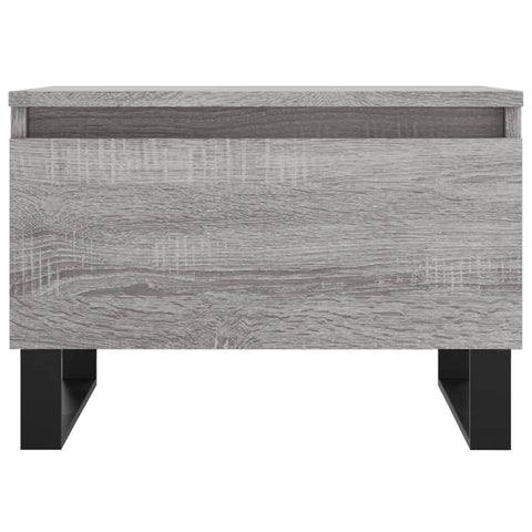 vidaXL Couchtische 2 Stk. Grau Sonoma 50x46x35 cm Holzwerkstoff