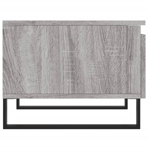 vidaXL Couchtische 2 Stk. Grau Sonoma 50x46x35 cm Holzwerkstoff