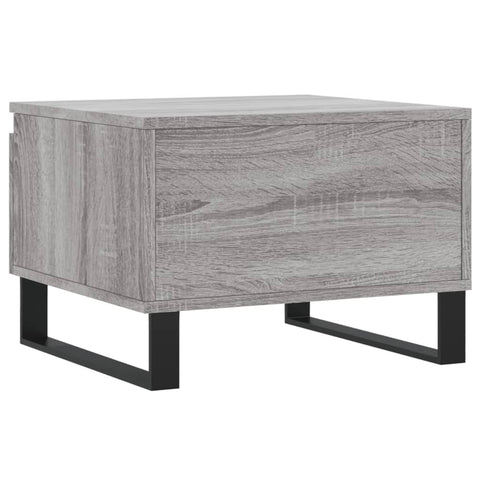 vidaXL Couchtische 2 Stk. Grau Sonoma 50x46x35 cm Holzwerkstoff