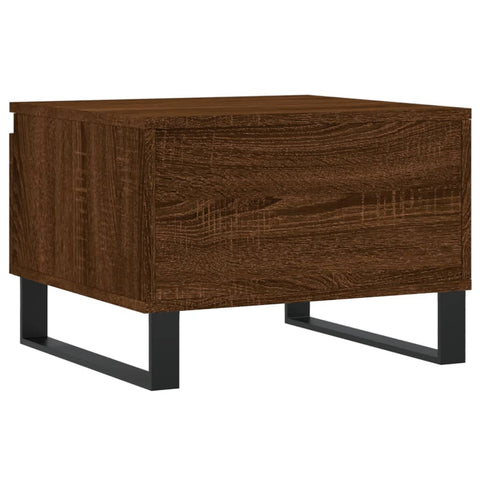 vidaXL Couchtisch Braun Eichen-Optik 50x46x35 cm Holzwerkstoff