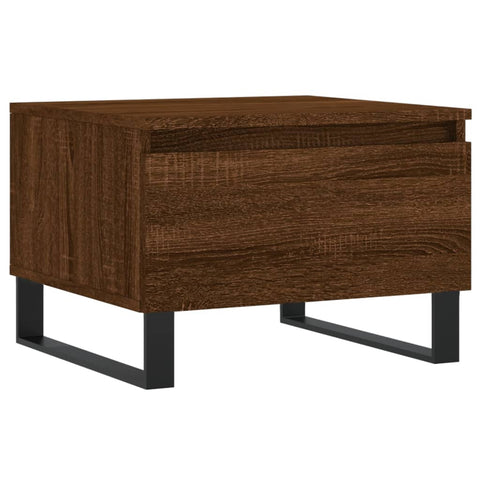 vidaXL Couchtische 2 Stk. Braun Eichen-Optik 50x46x35 cm Holzwerkstoff