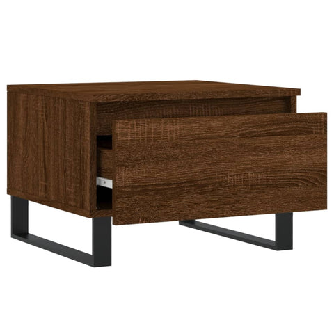 vidaXL Couchtische 2 Stk. Braun Eichen-Optik 50x46x35 cm Holzwerkstoff