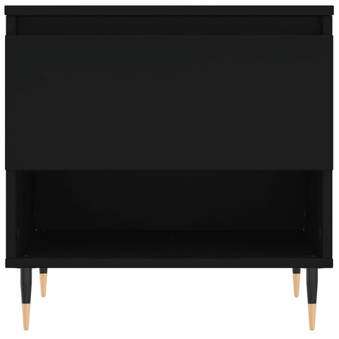 vidaXL Couchtisch Schwarz 50x46x50 cm Holzwerkstoff