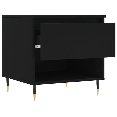 vidaXL Couchtisch Schwarz 50x46x50 cm Holzwerkstoff