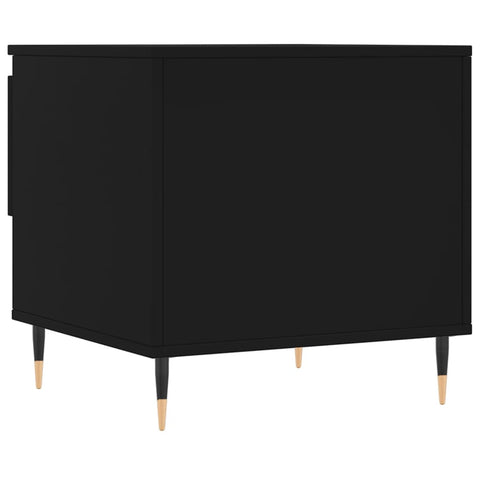 vidaXL Couchtisch Schwarz 50x46x50 cm Holzwerkstoff