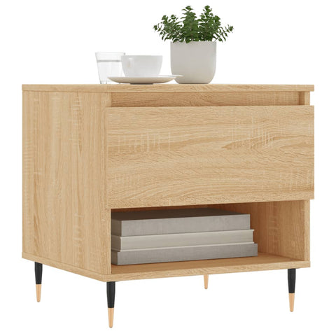 vidaXL Couchtisch Sonoma-Eiche 50x46x50 cm Holzwerkstoff