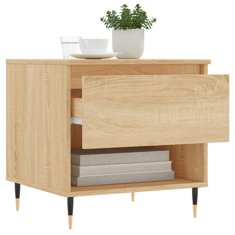 vidaXL Couchtisch Sonoma-Eiche 50x46x50 cm Holzwerkstoff