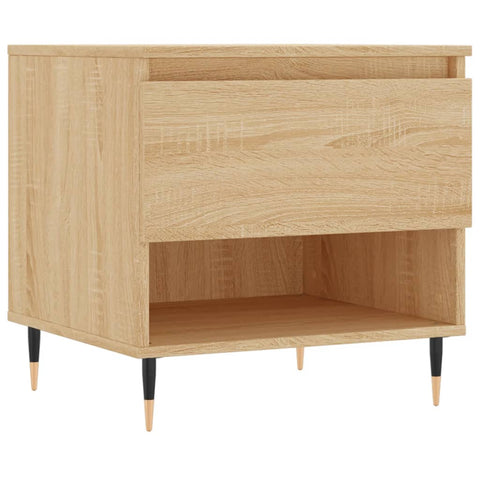 vidaXL Couchtische 2 Stk. Sonoma-Eiche 50x46x50 cm Holzwerkstoff