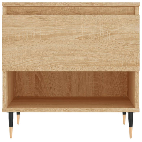 vidaXL Couchtische 2 Stk. Sonoma-Eiche 50x46x50 cm Holzwerkstoff