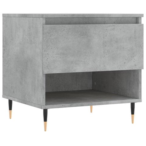 vidaXL Couchtisch Betongrau 50x46x50 cm Holzwerkstoff