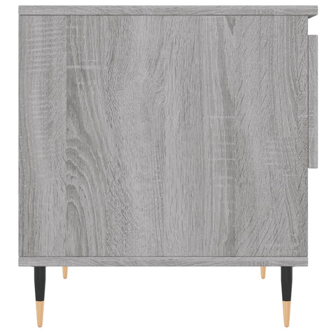 vidaXL Couchtische 2 Stk. Grau Sonoma 50x46x50 cm Holzwerkstoff