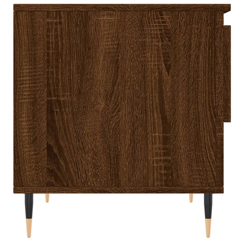 vidaXL Couchtisch Braun Eichen-Optik 50x46x50 cm Holzwerkstoff