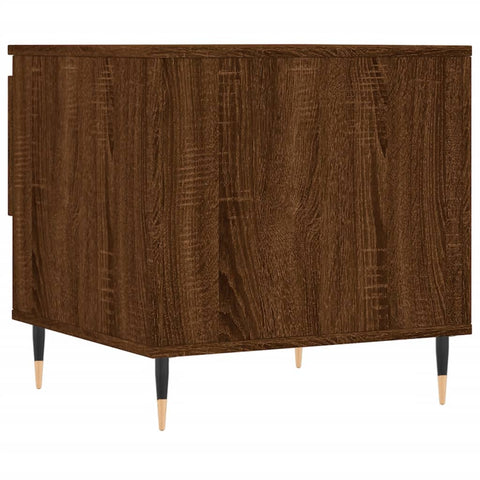 vidaXL Couchtische 2 Stk. Braun Eichen-Optik 50x46x50 cm Holzwerkstoff