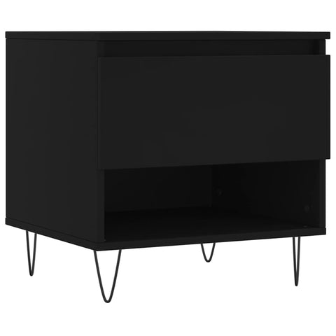 vidaXL Couchtisch Schwarz 50x46x50 cm Holzwerkstoff