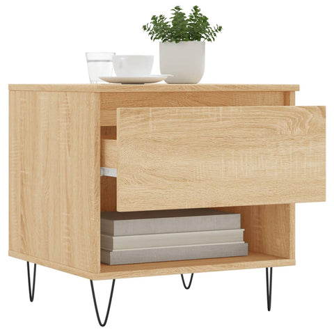 vidaXL Couchtisch Sonoma-Eiche 50x46x50 cm Holzwerkstoff