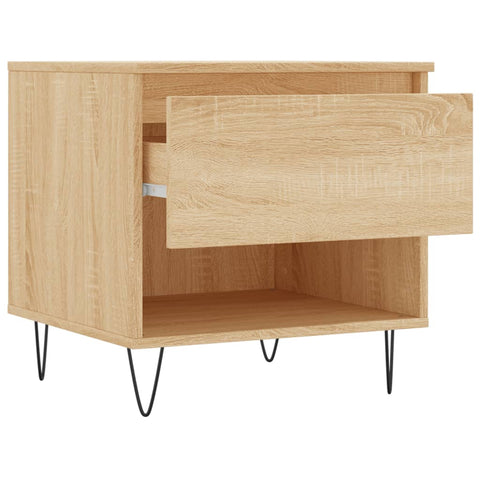 vidaXL Couchtisch Sonoma-Eiche 50x46x50 cm Holzwerkstoff