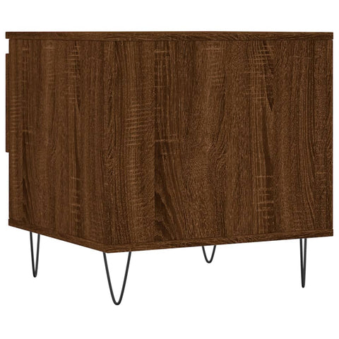 vidaXL Couchtisch Braun Eichen-Optik 50x46x50 cm Holzwerkstoff