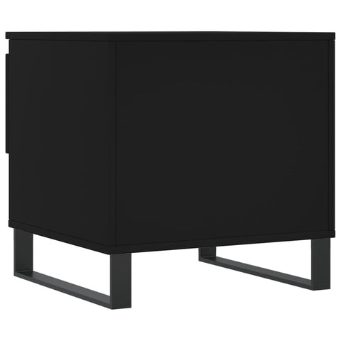 vidaXL Couchtisch Schwarz 50x46x50 cm Holzwerkstoff