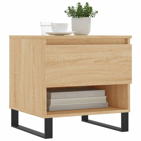 vidaXL Couchtisch Sonoma-Eiche 50x46x50 cm Holzwerkstoff