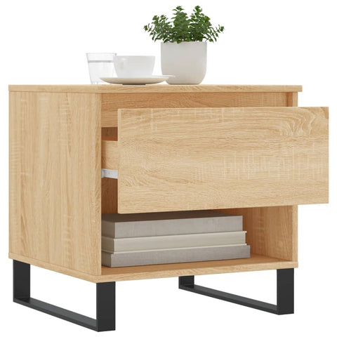 vidaXL Couchtisch Sonoma-Eiche 50x46x50 cm Holzwerkstoff