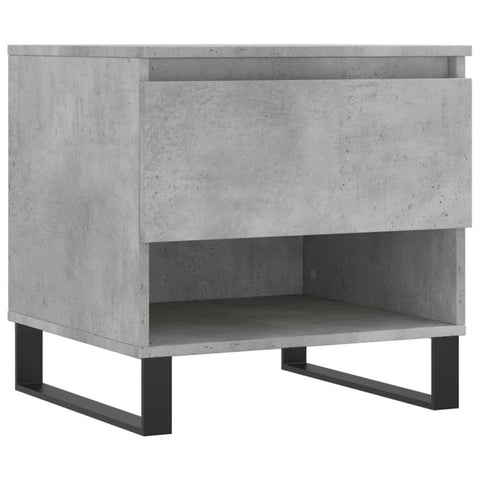 vidaXL Couchtische 2 Stk. Betongrau 50x46x50 cm Holzwerkstoff