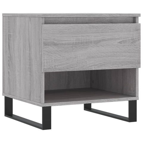 vidaXL Couchtisch Grau Sonoma 50x46x50 cm Holzwerkstoff