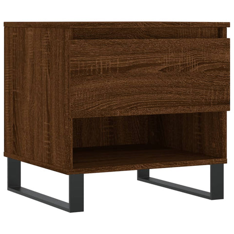 vidaXL Couchtisch Braun Eichen-Optik 50x46x50 cm Holzwerkstoff