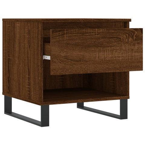 vidaXL Couchtisch Braun Eichen-Optik 50x46x50 cm Holzwerkstoff