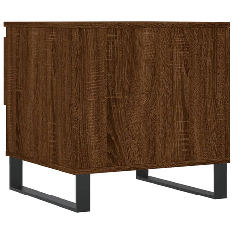 vidaXL Couchtisch Braun Eichen-Optik 50x46x50 cm Holzwerkstoff