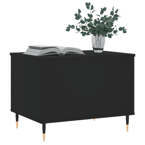 vidaXL Couchtisch Schwarz 60x44,5x45 cm Holzwerkstoff