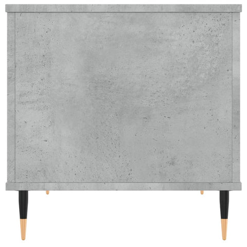 vidaXL Couchtisch Betongrau 60x44,5x45 cm Holzwerkstoff