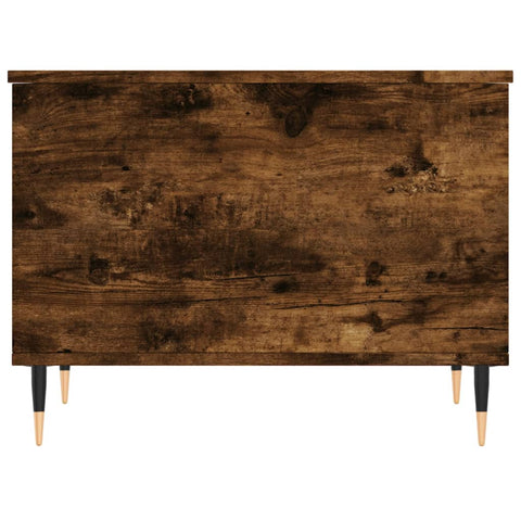 vidaXL Couchtisch Räuchereiche 60x44,5x45 cm Holzwerkstoff