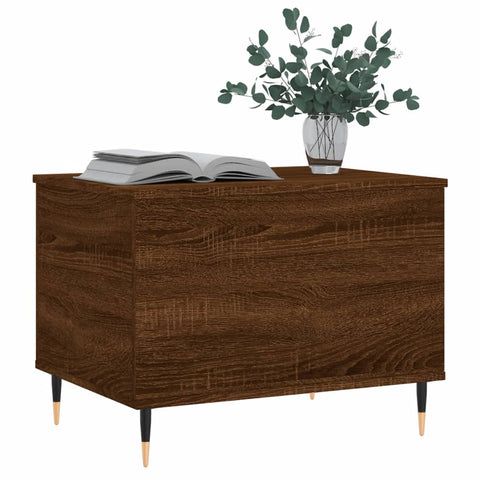 vidaXL Couchtisch Braun Eichen-Optik 60x44,5x45 cm Holzwerkstoff