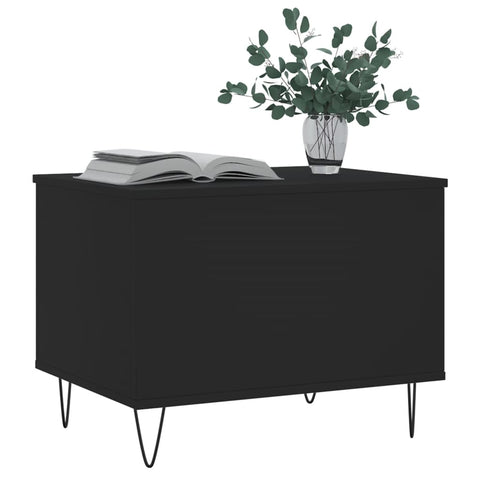 vidaXL Couchtisch Schwarz 60x44,5x45 cm Holzwerkstoff