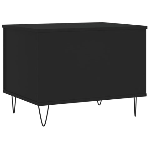 vidaXL Couchtisch Schwarz 60x44,5x45 cm Holzwerkstoff