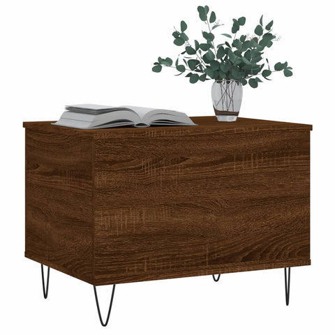 vidaXL Couchtisch Braun Eichen-Optik 60x44,5x45 cm Holzwerkstoff