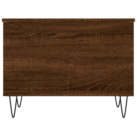 vidaXL Couchtisch Braun Eichen-Optik 60x44,5x45 cm Holzwerkstoff